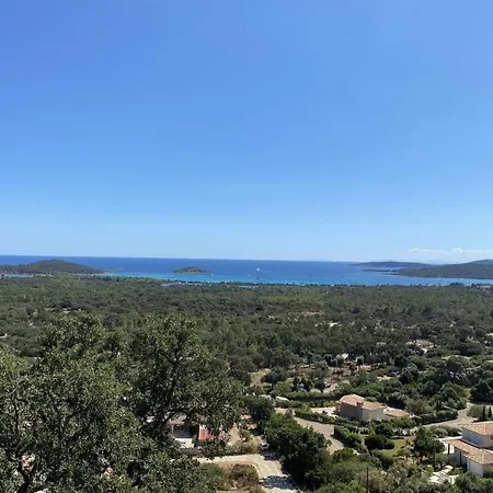 Vista 5 Etoiles 8 Pers Piscine Chauffee 5 Mn Plage En Voiture וילה סנט-לוסידה פורטו-וקיו